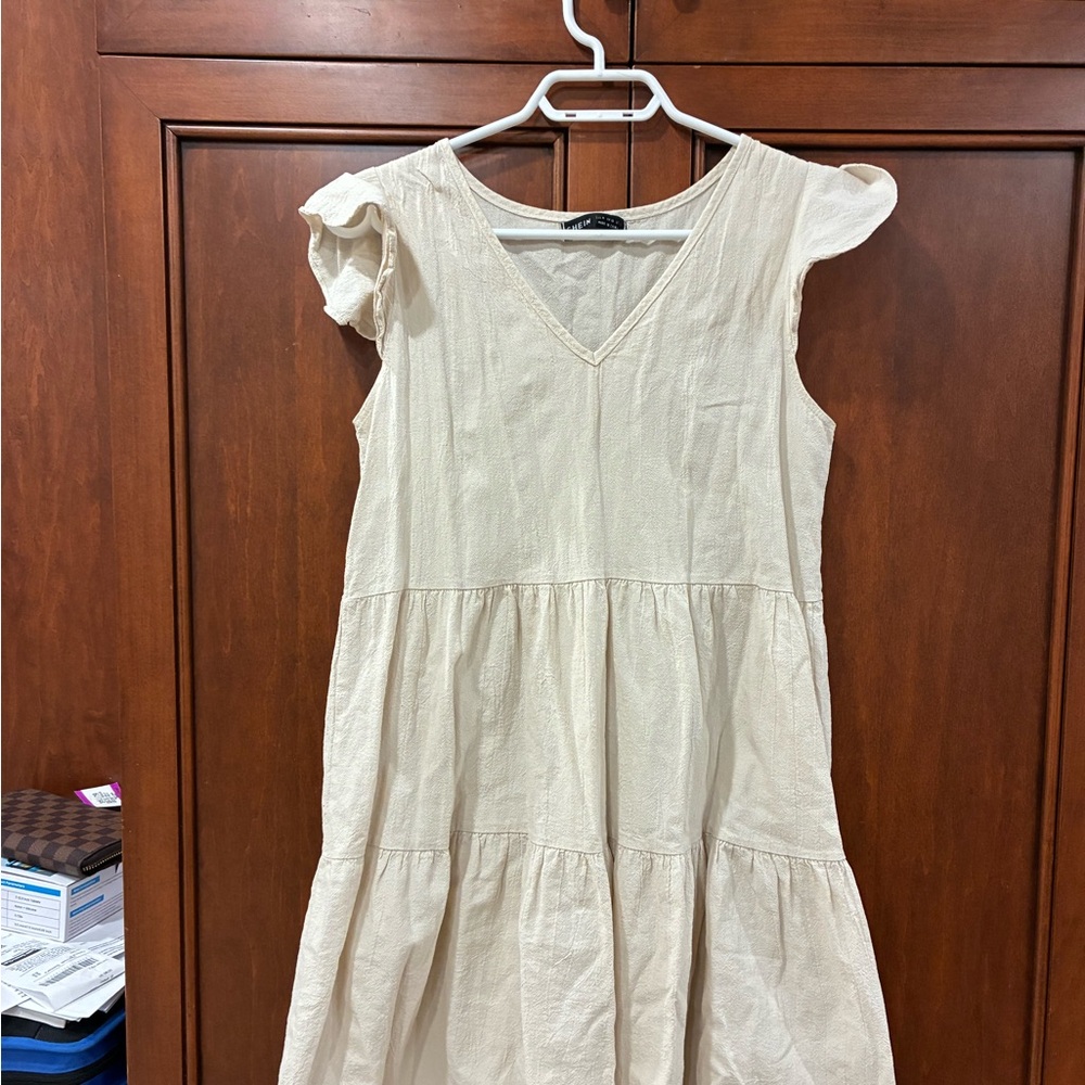 SHEIN Ruffle Smock Dress - Picture 3 of 10